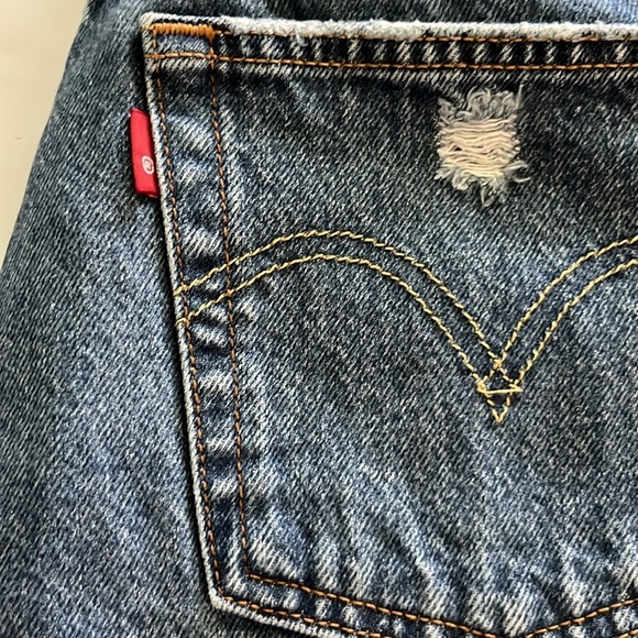 Levi’s 501 Cut Off Shorts High Rise Size 29 - Picture 13 of 16